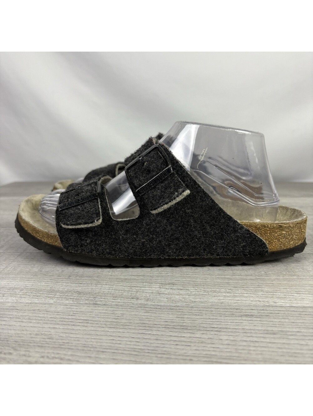 Birkenstock Arizona Felt Sandals – Women’s 8 / EU 39 Gray